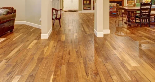hardwood floors.